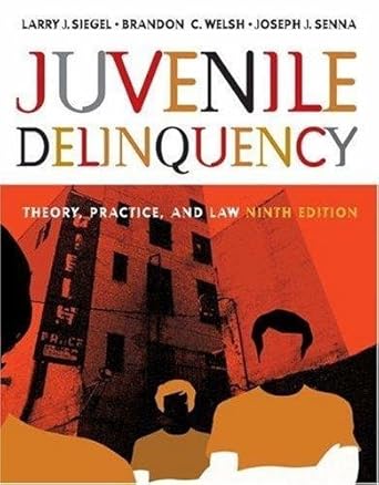 ie juv delinquency w/cd 9e 9th edition welsh 0495000876, 978-0495000877