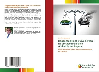 responsabilidade civil e penal na proteccao do meio ambiente em angola meio ambiente como direito fundamental