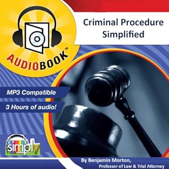 criminal procedure simplified unbeatable help in the law 1st edition benjamin morton ,deaver brown b00h7kvurs