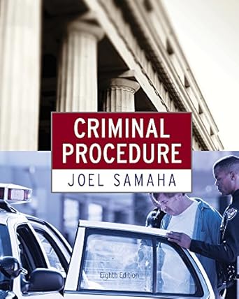 cengage advantage books criminal procedure 1st edition joel samaha 0495916471, 978-0495916475