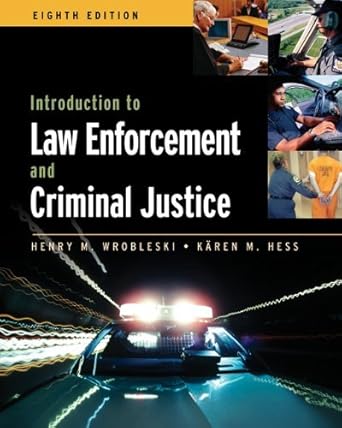 introduction to law enforcement and criminal justice by wrobleski henry m hess k ren m hardcover 1st edition 