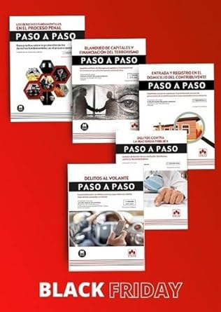 pack penal paso a paso especial black friday delitos al volante + delitos contra la hacienda publica +