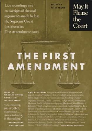 may it please the court the first amendment live recordings and transcripts of the oral arguments made before