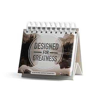 designed for greatness an inspirational dayspring daybrightner perpetual calendar 1st edition dayspring