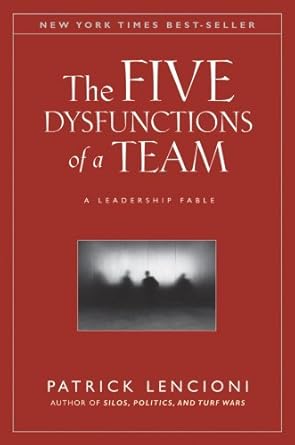 the five dysfunctions of a team a leadership fable hardcover 2002 1st ed patrick lencioni 44356th edition aa