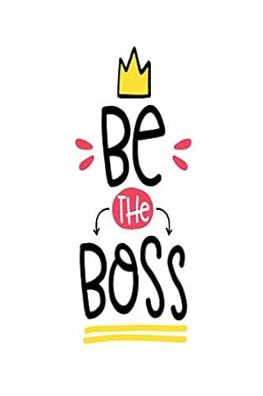 be the boss smile design pocket notebook journal composition book and diary for girls and boys cute unique
