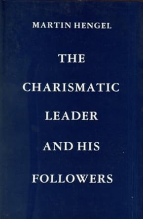 the charismatic leader and his followers 1st edition martin hengel 0824501373, 978-0824501372