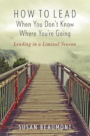 how to lead when you dont know where youre going leading in a liminal season 1st edition susan beaumont