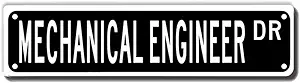 ermuhey mechanical engineer dr street sign mechanical engineer gift mechanical engineer wall decor for home