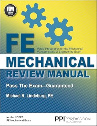 ppis fe mechanical review manual from the trusted expertise of michael r lindeburg pe with 570+ ncees aligned
