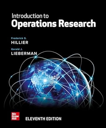 loose leaf for introduction to operations research 1st edition frederick s hillier 1260586960, 978-1260586961