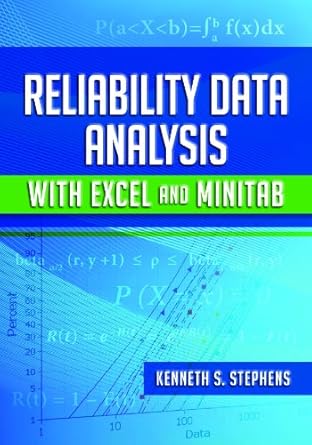 reliability data analysis with excel and minitab 1st edition kenneth s stephens b001ixoblm, b0064e4fji