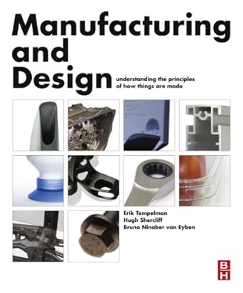 manufacturing and design understanding the principles of how things are made 1st edition erik tempelman ph d