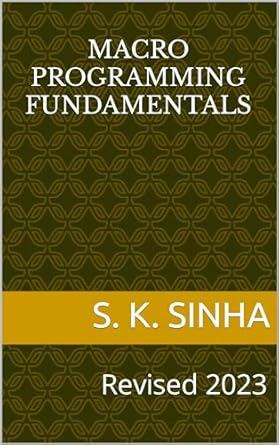 macro programming fundamentals 1st edition sk sinha b0ckfmq2zb