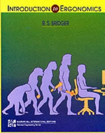 introduction to ergonomics by r s bridger 1st edition r s bridger b01jxniq9g