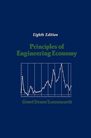 principles of engineering economy 8th edition eugene l grant ,w grant ireson ,richard s leavenworth