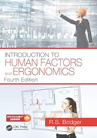 introduction to human factors and ergonomics 1st edition robert bridger b001hoxw8k, 978-1498796118