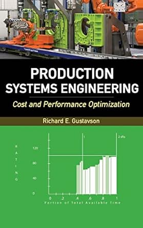 production systems engineering cost and performance optimization 1st edition richard e gustavson 0071701885,