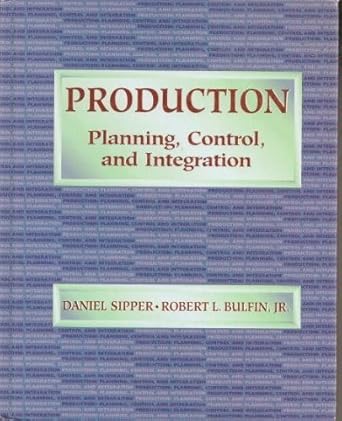 production planning control and integration 1st edition daniel sipper ,robert bulfin 0070576823,