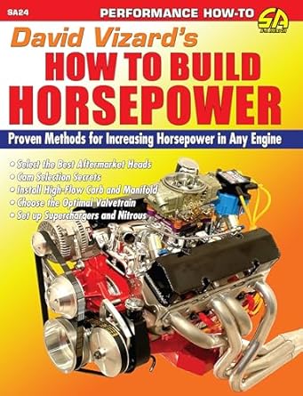 david vizards how to build horsepower proven methods for increasing horsepower in any engine 1st edition