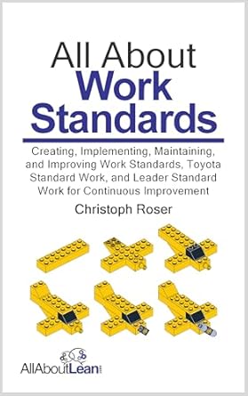 all about work standards creating implementing maintaining and improving work standards toyota standard work