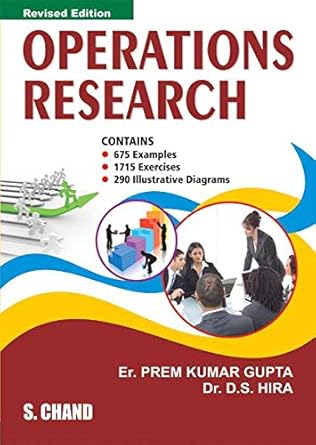 operations research 1st edition d s hira b01g6zzo76
