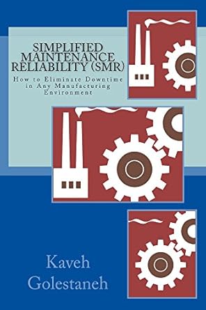 simplified maintenance reliability how to eliminate downtime in any manufacturing environment 1st edition