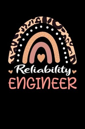 reliability engineer rainbow leopard appreciation lined notebook / journal gift 120 pages 6x9 soft cover