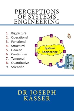 perceptions of systems engineering 1st edition dr joseph e kasser 1512257761, 978-1512257762