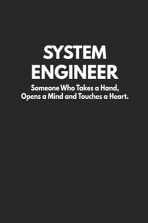 system engineer lined journal notebook for work coworker 1st edition black publications b0b92c5klw