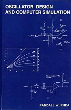 oscillator design and computer simulation 1st edition randall w rhea 1884932304, 978-1884932304