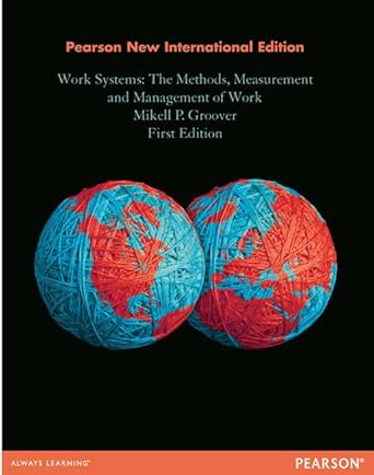work systems pearson new international edition mikell p groover 1292027053, 978-1292027050
