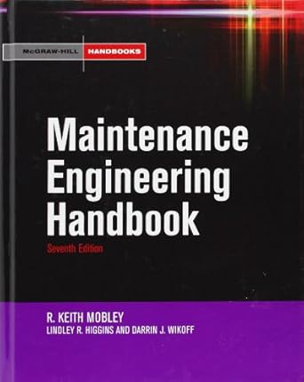 maintenance engineering handbook 1st edition keith mobley ,lindley higgins ,darrin wikoff 0071546464,