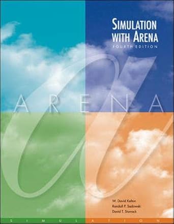 simulation with arena with cd 1st edition w kelton 0073259896, 978-0073259895
