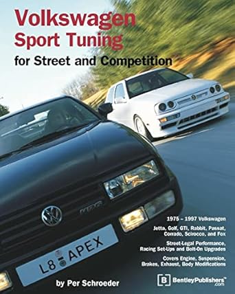 volkswagen sport tuning for street and competition 1st edition per schroeder 0837601614, 978-0837601618