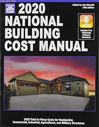 national building cost manual 2020 1st edition ben moselle 1572183535, 978-1572183537