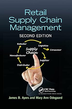 retail supply chain management 1st edition james b ayers ,mary ann odegaard 1032178965, 978-1032178967