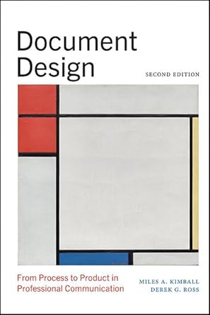 document design from process to product in professional communication 1st edition miles a kimball ,derek g