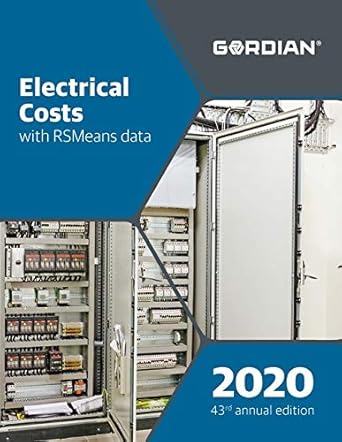 electrical costs with rsmeans data 2020 1st edition antonio d'aulerio 1950656047, 978-1950656042