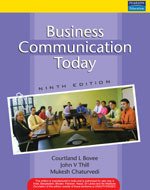 business communication today 1st edition courtland l bovee j v thill mukesh chaturvedi 8131721205,