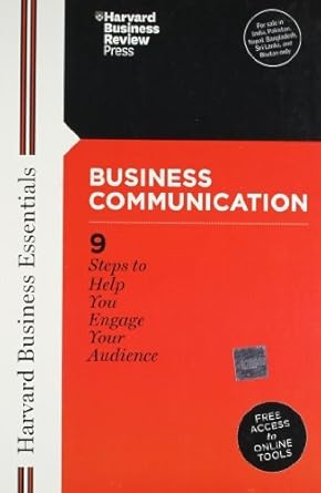 by harvard business essentials business communication your mentor and guide to doing business effectively 1st