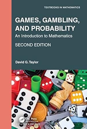 games gambling and probability 2nd edition david g taylor 1032018127, 978-1032018126