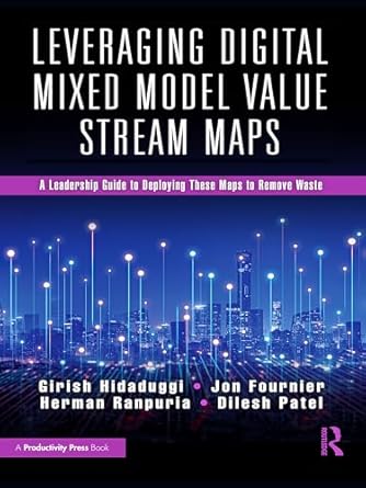 leveraging digital mixed model value stream maps a leadership guide to deploying these maps to remove waste