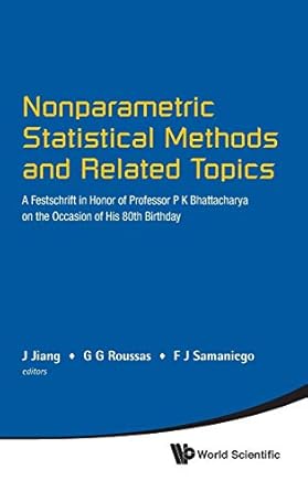 nonparametric statistical methods and related topics a festschrift in honor of professor p k bhattacharya on