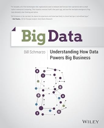 big data understanding how data powers big business 1st edition bill schmarzo 1118739574, 978-1118739570