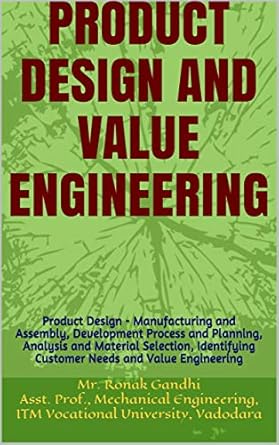 product design and value engineering product design manufacturing and assembly development process and