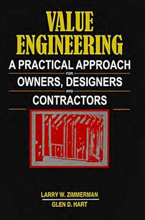 value engineering a practical approach for owners designers and contractors 1st edition larry w zimmerman