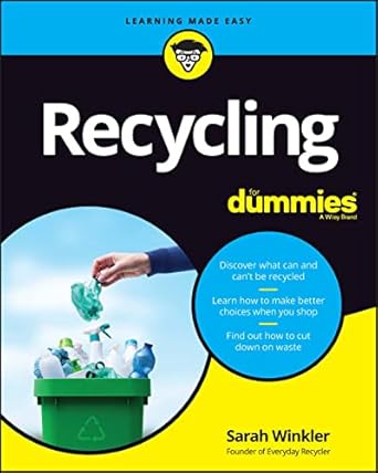 recycling for dummies 1st edition sarah winkler 1394159544, 978-1394159543