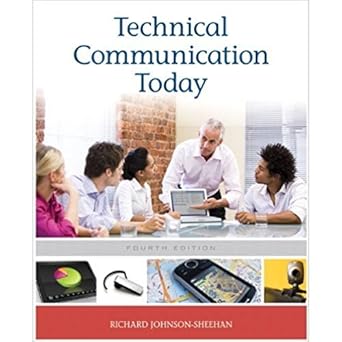 technical communication today 1st edition richard johnson sheehan 0205171192, 978-0205171194
