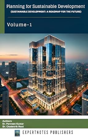 planning for sustainable development sustainable development a roadmap for the future 1st edition er parveen